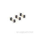 Conector de cabezal de clavija de 2,0 mm de doble fila 6P
